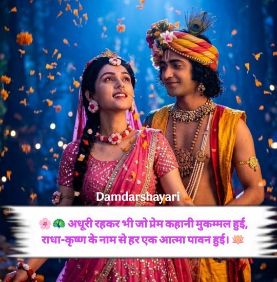 Radha Krishna Shayari